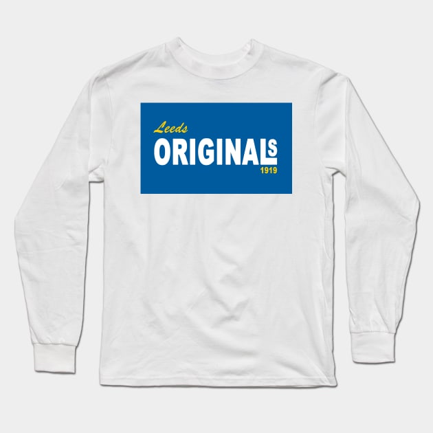 Leeds Originals Long Sleeve T-Shirt by Confusion101